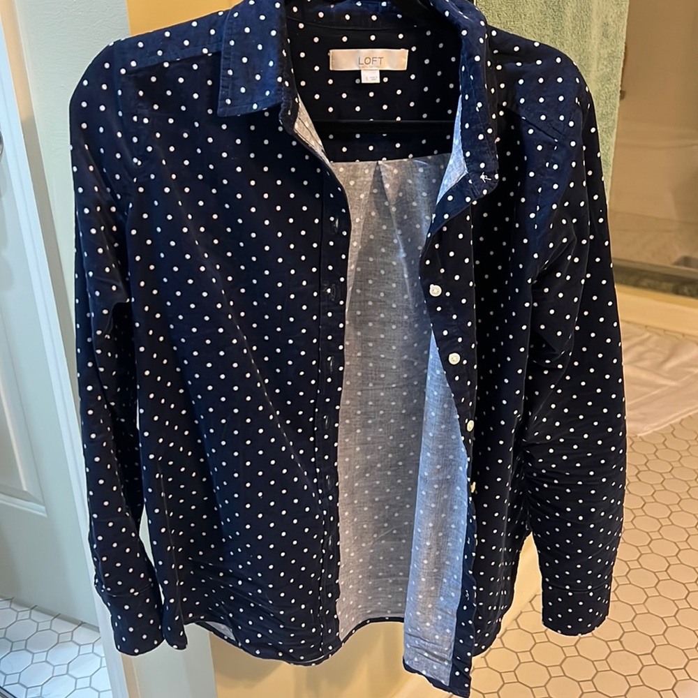 LOFT Corduroy Shirt